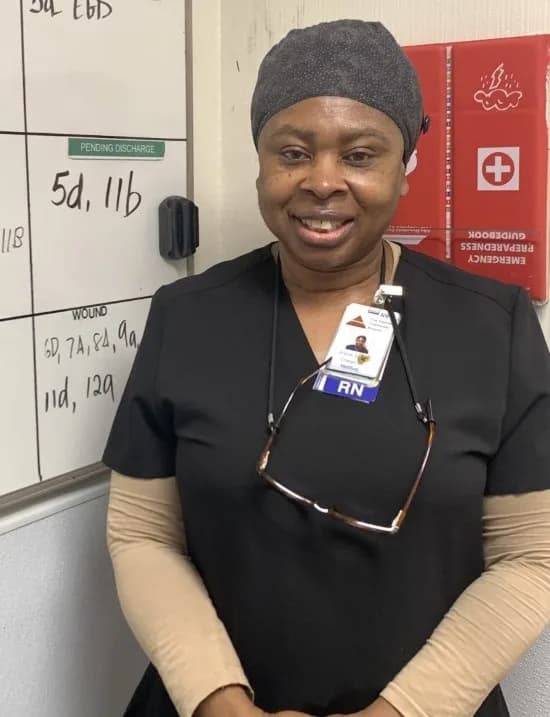 Arlene, Charge Nurse, Medical-Surgical, Los Angeles Community Hospital
