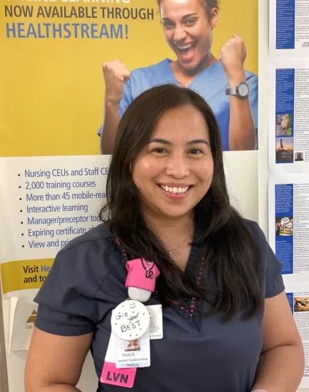 Portia, LVN, ICU/Subacute, LA Community Hospital