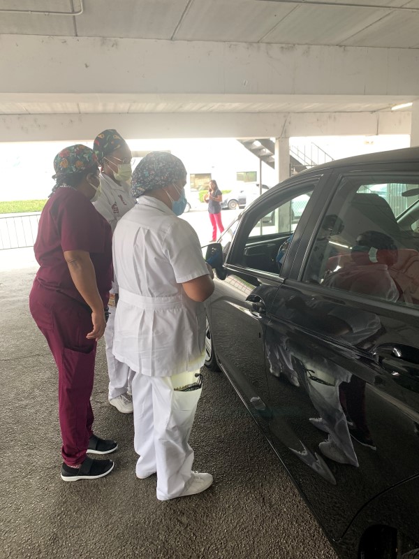 Drive-Through Flu Clinic